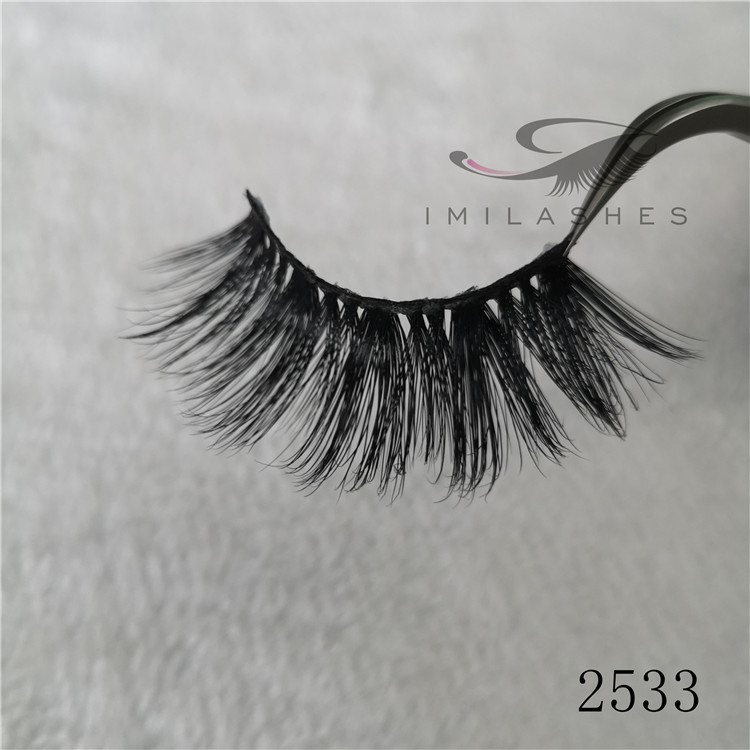 100 real mink 25mm eyelashes Chian wholesale A-33